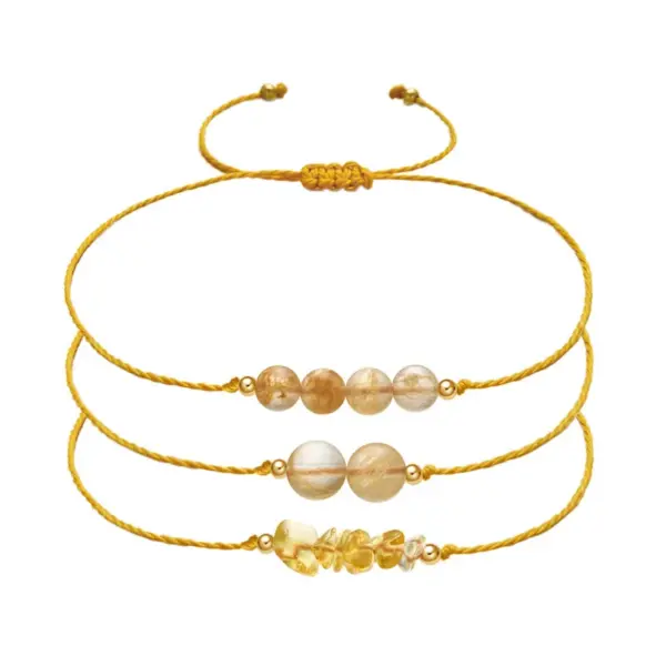 Wholesale Simple Style Geometric Natural Stone Bracelets In Bulk