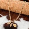 oly-9c950e6fc5dfc00705d9d9d18e9c9c1f Wholesale European and American Cross-border Jewelry Fashion Boots Cowboy Hat Necklace Personality All-match Hip-hop Horse Western Style Necklace