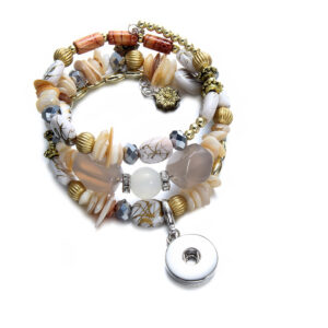 Gravel Bracelet White