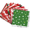 oly-9cc0b371c8e4d2c57f7423a66f811c22 Wholesale 12 Sheets/Pack Christmas Material Paper, Gift Exchange Decorative Paper, Base Paper, Christmas Tree DIY Paper-Cut Material Pack