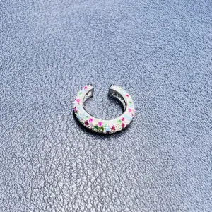 White Gold Color Mixed Colorful Crystals Single