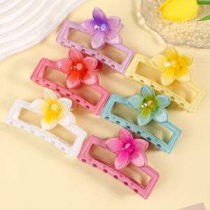 6pcs square flowers