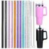 oly-9cd47702639ac23378446ac70144132b Wholesale Cross-border Stanley mug ice cup multi-color glitter universal straw accessories suit with straw brush personality