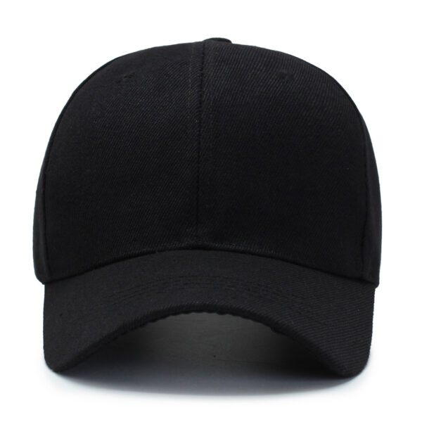 Wholesale Hat Women's Solid Color Light Plate Thickened Peaked Cap Outdoor Sun Hat Black White Maoqing Baseball Cap Spot