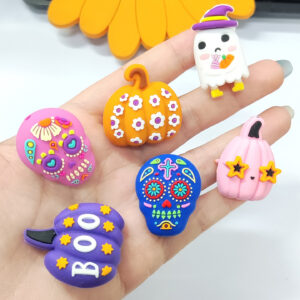 Halloween-pumpkin [silicone beads]