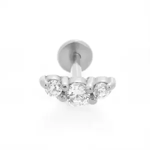 Silver / One Size / 3#