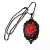 Wholesale Cross-border trade Amazon Victoria black and red rose card Mayo necklace factory direct sales