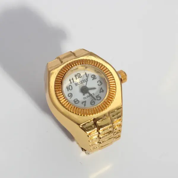 Wholesale Water Plating Clock Alloy Casual Simple Style Open Rings Rings