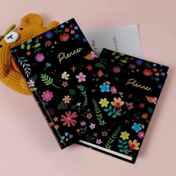 Wholesale Creative Cool Flower Series Portable Notebook Amazon Cross-border Best-selling Book Student Essential Notebook