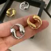 Wholesale 1 Pair Modern Style Geometric Plating Copper 18k Gold Plated Earrings