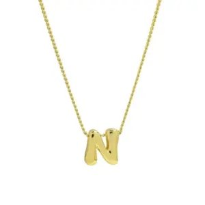 N / Necklace (with Snake Chain)