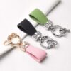 Wholesale Diamond Bow Hand Rope Keychain Pendant Creative Personality Internet Popular Ins Women's Bag Hanging Car Key Chain