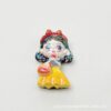 Wholesale plating resin girl series beaded loose beads OLY Exclusive