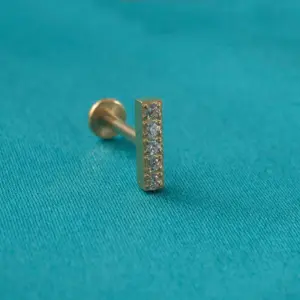 #2 Gold / Rod Thickness * Rod Length 1.2x8mm