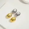 Wholesale 1 Pair Classic Style Solid Color Asymmetrical Plating Copper 14k Gold Plated Ear Studs