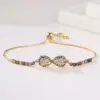 Wholesale Copper Box Chain Geometric Bracelets