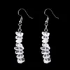 Wholesale Fashion Irregular Natural Stone Handmade Drop Earrings 1 Pair