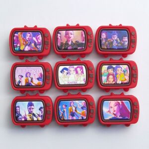Bright red; please contact customer service for specific styles.