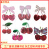 oly-9d9cf491be29a3f41e3e167ceca4f8a4 Wholesale in stock personality exquisite cherry cherries beads sequins embroidered patch cloth stickers clothes decorations aessories manufacturers direct sply