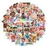Wholesale 50 sheets COCOMELON stickers stickers notebook water Cup luggage laptop cartoon mobile phone