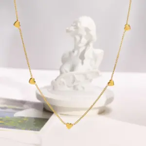 Summer Capsule Pink Heart Necklace