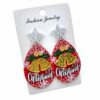 oly-9da7ce0304a362a3c5d2d27b21f0b6fe Wholesale Christmas tree bells bright color holiday party earrings