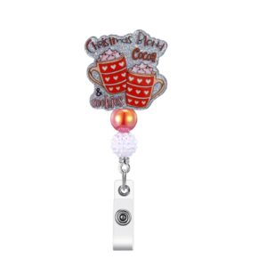 Hot Cocoa - Red and White Pearls