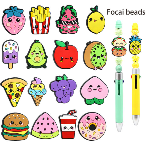 Wholesale Food Series Fruit Beads