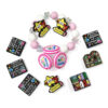 Wholesale Letter Learning Series Cartoon Beads