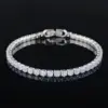 Wholesale Fashion Geometric Copper Plating Zircon Bracelets 1 Piece