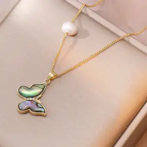 X0283 Butterfly Necklace