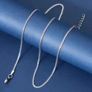 2.0mm Online Dating (Steel Color) / Length: 45+5CM