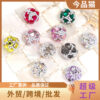 Wholesale Heart-shaped Bubble Heavy Beaded String
