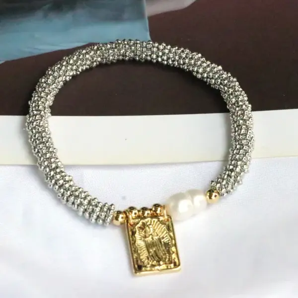 Wholesale Vintage Style Luxurious Cross Star Heart Shape Copper 18k Gold Plated Zircon Bracelets In Bulk