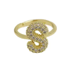 Gold Ring S / Adjustable opening
