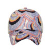 Wholesale Cross-border hat colorful line printing cross baseball cap cap cap casual sunscreen sunshade hat B1150