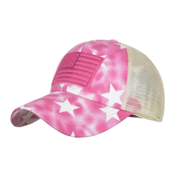 oly-9ddd4ed346611a4e4c8662c2bda72c62 Wholesale Washed old five-inted star flag cross elastic band Net cap baseball cap cap cap Sun cap B861