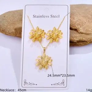 Gold / 24.5mm*23.5mm / 1 Piece