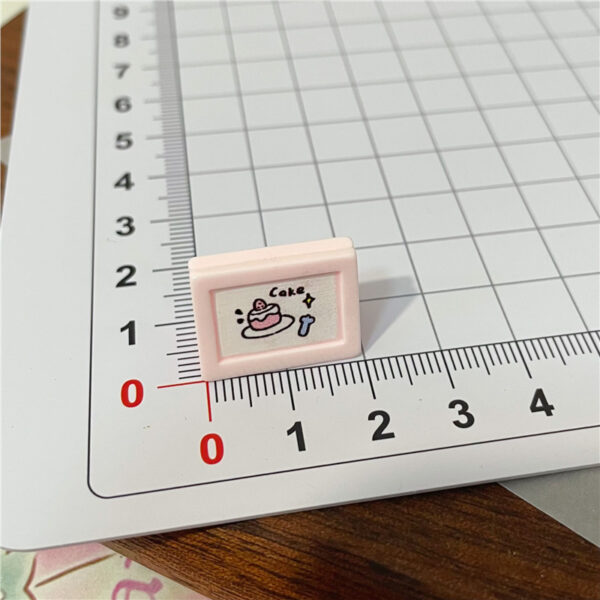 Wholesale Miniature replica coffee shop sign, sculptible decoration, DIY dollhouse ornament