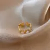 Heart Shape Copper Elegant Simple Style Open Rings Rings