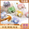 Wholesale Acrylic colorful bow beads