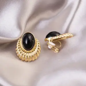 Gold Geometric Shell