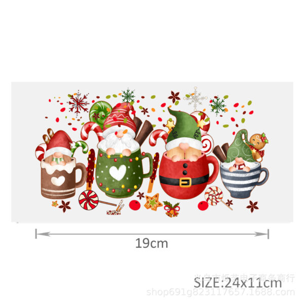 Wholesale Christmas Santa Claus Snowman Drink