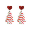 oly-9e1493107baf685ece7801ac7d0ef740 Wholesale Heart Acrylic Christmas Tree Earrings