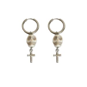 Pair of Skull Earrings