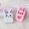 Wholesale Portable Mini Cartoon Plush Bunny Notebook