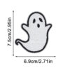 Wholesale New Halloween Embroidered Cloth Patch Pumpkin Bat Hot Melt Adhesive Patch Patch Holiday Dress Cloth Patch Ghost Cloth Patch