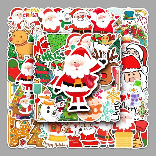 Wholesale 50pcs/pack Christmas Graffiti Stickers
