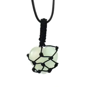 Black Woven Fluorite (2.5cm)