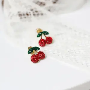 Cherry earrings